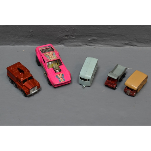 109 - Collection of Pre-Owned Die-Cast Model Vehicles With Boxes ( Opened ) To Include Matchbox Speedking ... 