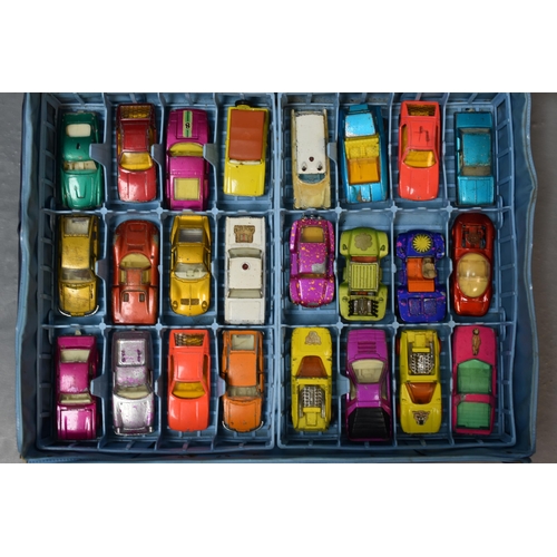 94 - Collection of 48 Various Playworn Matchbox Vehicles Complete with Case