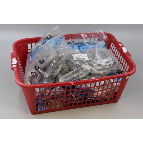 721 - A Selection of 19 Easy-Fix Hinges (34046), In Packaging