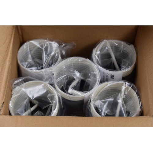 724 - A Box of Ten 3M Cold Shrink End Caps (EC-4)