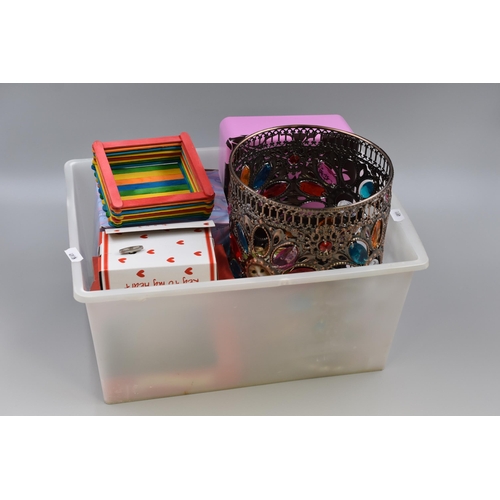 775 - Large Selection of New items to include Music Box, Boxed Jewellery Box, Boxed Mug and more