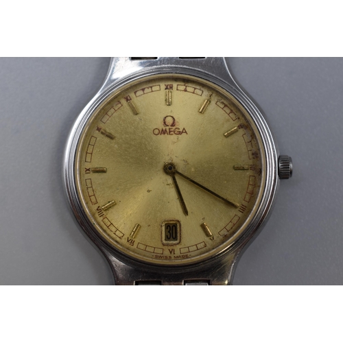 38 - Omega De Ville Quartz Watch (Working)