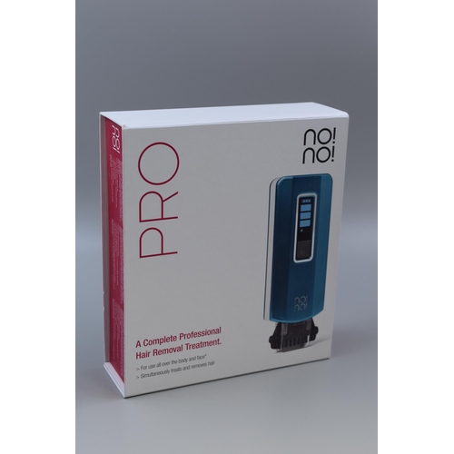 618 - Boxed New nono Pro Professional Hair Removal Treatment Kit seems to be unused and complete