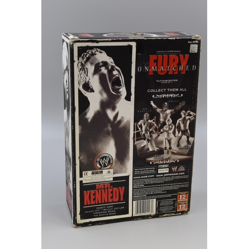 627 - Boxed WWE Fury Unmatched Mr Kennedy Figure