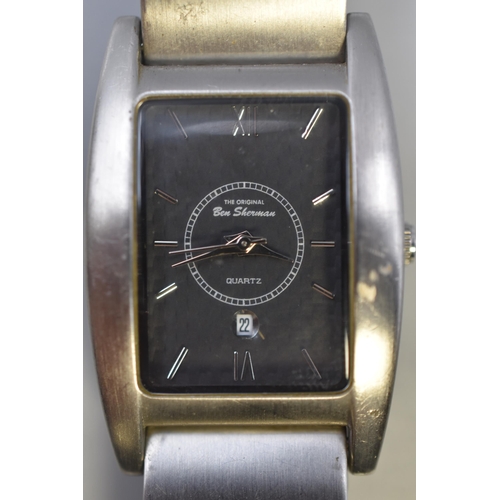 123 - Ben Sherman Quartz Watch (Working)