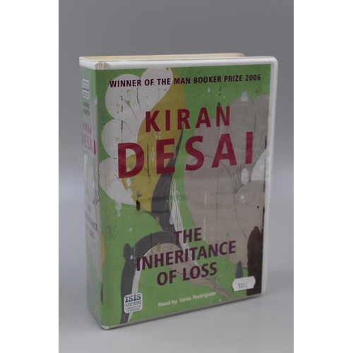 629 - Kiran Desai Talking Book Set for The Inheritance of Loss. Complete