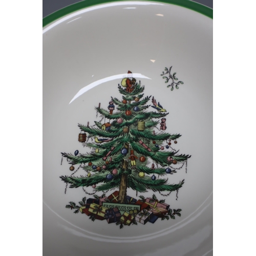 405 - Large Quantity of Spode Christmas Tree Pattern Dinner ware including Plates, Gravy Boat, Tureens, Bo... 