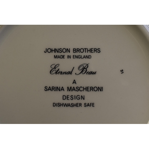 409 - A Twenty Piece Johnson Bros Eternal Beau Tea Service