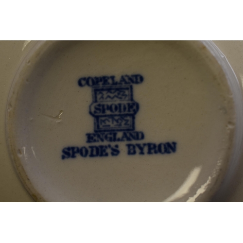 412 - Large Collection of Copeland Spode Byron Blue and White Dinner Service including Platters, Tureens, ... 