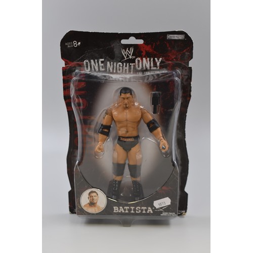 631 - Boxed WWE Batista Figure One Night Only