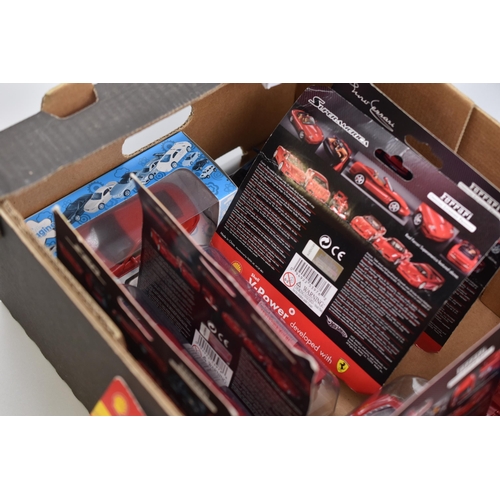 634 - Selection of Model Die-Cast Cars and Motorcycle including Matchbox, Shell V Power and More