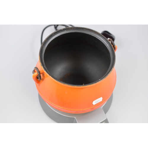 422 - Cousances Cast Iron Soup Warmer (powers on)