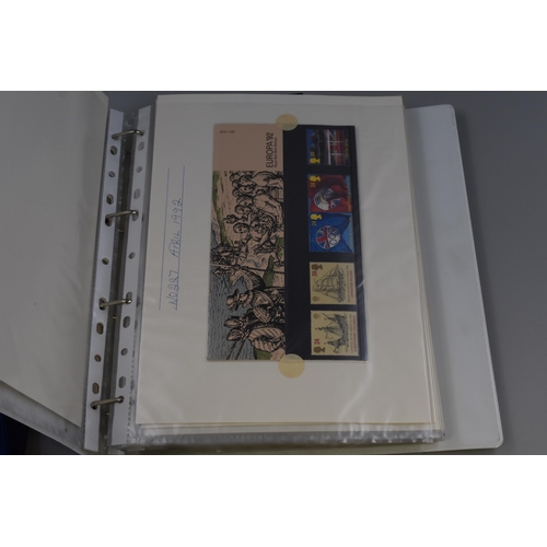 513 - Three items to include Two Stamp Albums with a Selection of Mint and Postmarked Stamps, Together wit... 