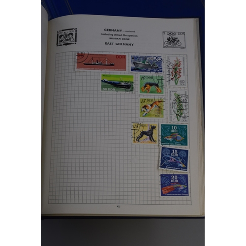 513 - Three items to include Two Stamp Albums with a Selection of Mint and Postmarked Stamps, Together wit... 