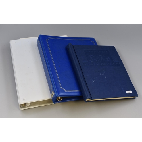 513 - Three items to include Two Stamp Albums with a Selection of Mint and Postmarked Stamps, Together wit... 