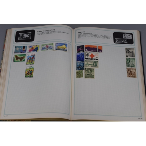 519 - Three items to include Two Vintage Stamp Albums with a Large Selection of Stamps, together with a St... 