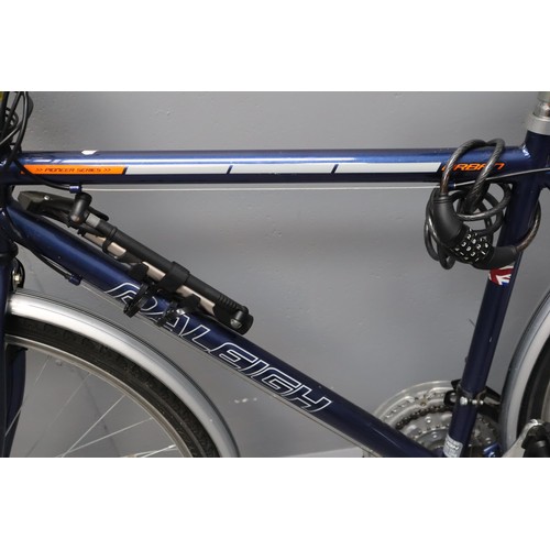 517 - Raleigh Urban Pioneer series unisex Hybrid Bike -rear rack, mudguards. 19