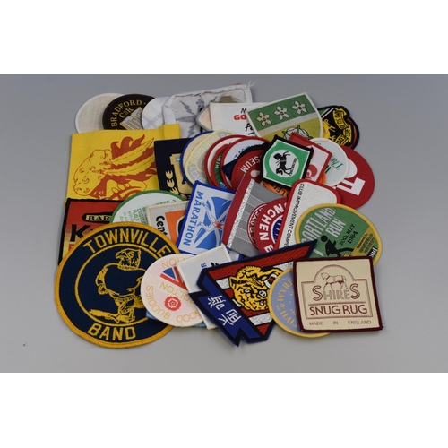 528 - Selection of 50 Various Collectors Patch Badges