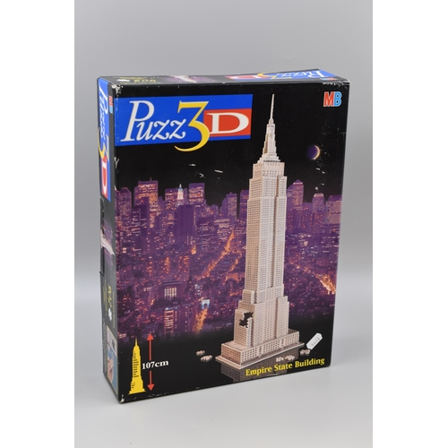 902 - MB Puzz 3D Empire State Building Jigsaw (Sealed)