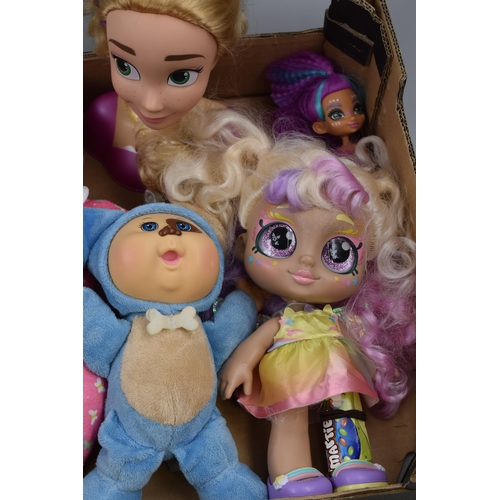 918 - Selection of Doll Figures including Berenguer Dolls, Disney and More