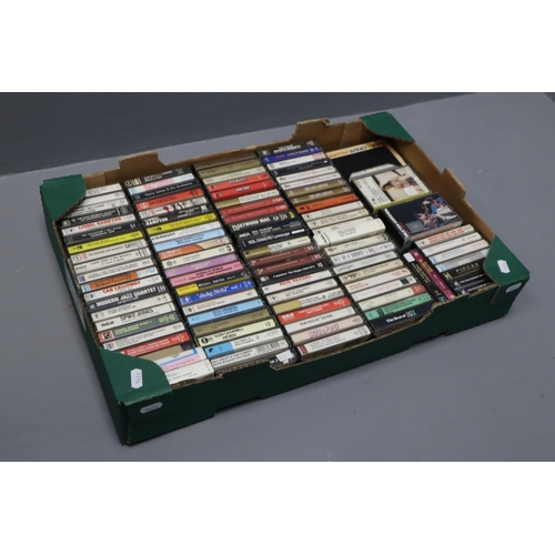 599 - Large Selection of Audio Cassettes including Fleetwood Mac, The Beatles, Jazz, Mike Oldfield and Mor... 