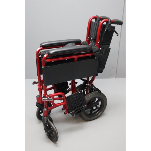 750 - I M Lightweight Self Propelled Wheel Chair with Foot Rests