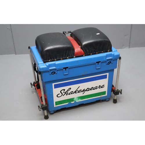 767 - Shakespeare Fishing Box with padded Seating attached