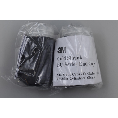 803 - Two Boxes of 3M Cold Shrink End Caps EC-1 10 Per Box