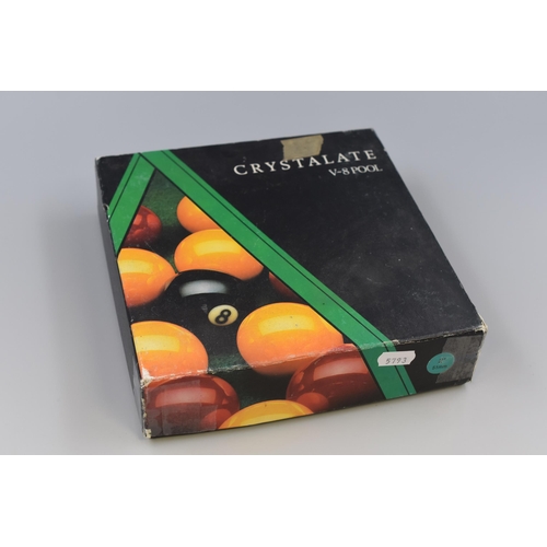 822 - Boxed Set of Crystalate V8 2