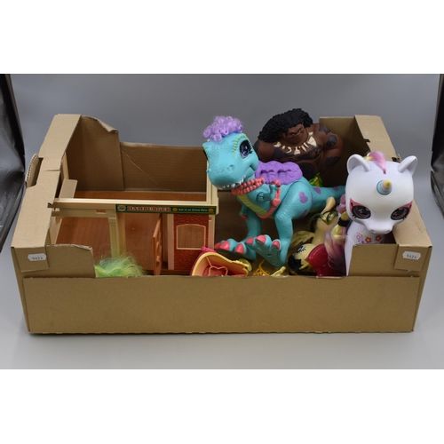 976 - Selection of Childrens Toys including Unicorn, Dinosaur, Hamburger Drive Thru and More