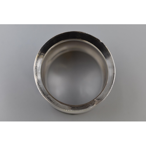 33 - Hallmarked Birmingham Silver Napkin Ring