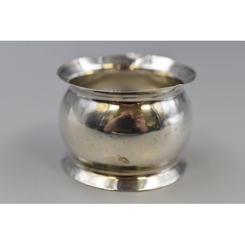 33 - Hallmarked Birmingham Silver Napkin Ring