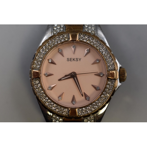 66 - Seksy Quartz Ladies Watch (Working)