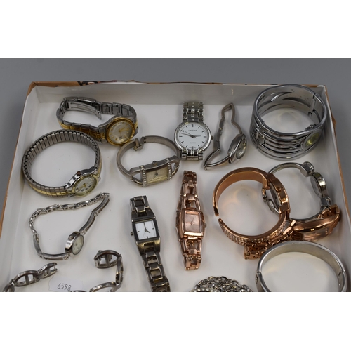 89 - A Selection of Twenty Designer Ladies Quartz Watches