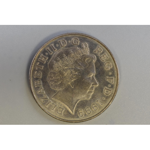 125 - Elizabeth II Lady Diana £5 1999 Coin