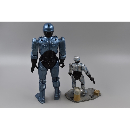 153 - Robocop: Two Pre-Owned Unboxed Models, One Audiotronic 1993 Model, 12