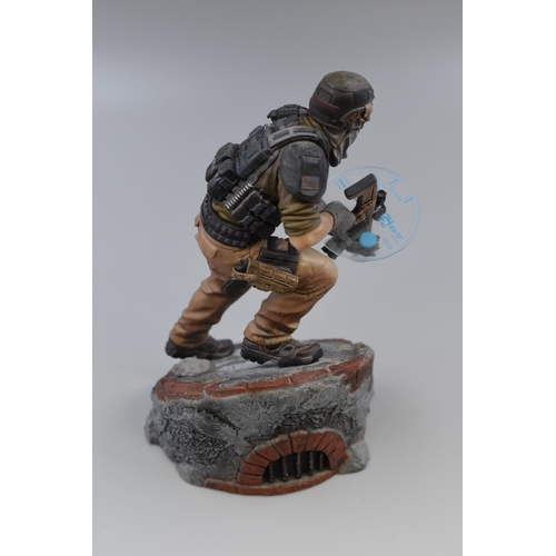 155 - Tom Clancy's Ghost Recon Future Soldier Figure by Ubi Collectibles, approx 8