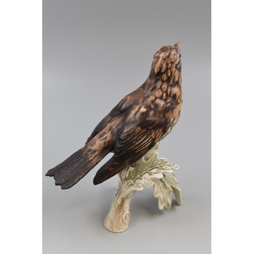 235 - A Goebels Song Thrush Ceramic Bird Figure, Approx 6.5