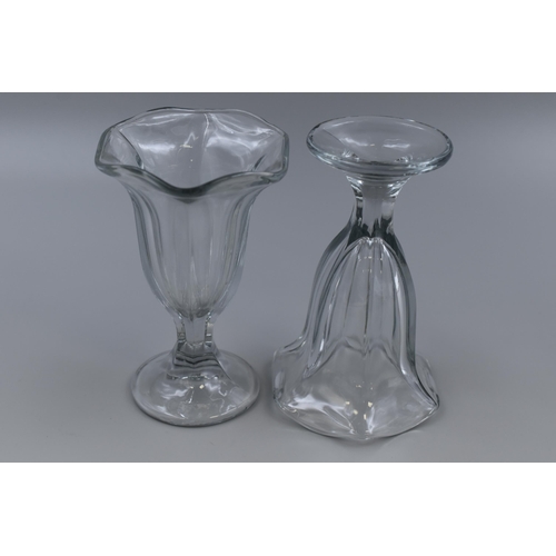 243 - Six Vintage Sundae Glasses