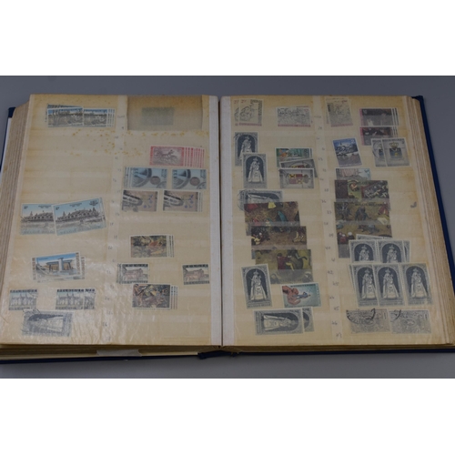 374 - Two Books of Stampbooks Containing A Large Amount of Belgian Stamps