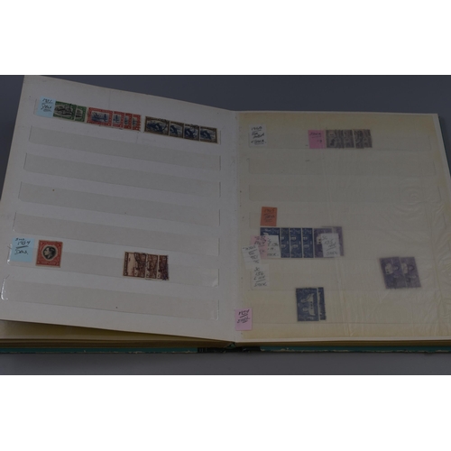 375 - Two Stamp Albums Containing A Large Selection of South African Stamps