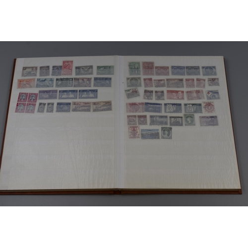 376 - Three Stamp Albums Containing A Large Quantity of Commonwealth Stamps