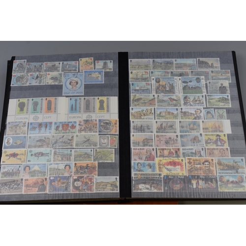 376 - Three Stamp Albums Containing A Large Quantity of Commonwealth Stamps