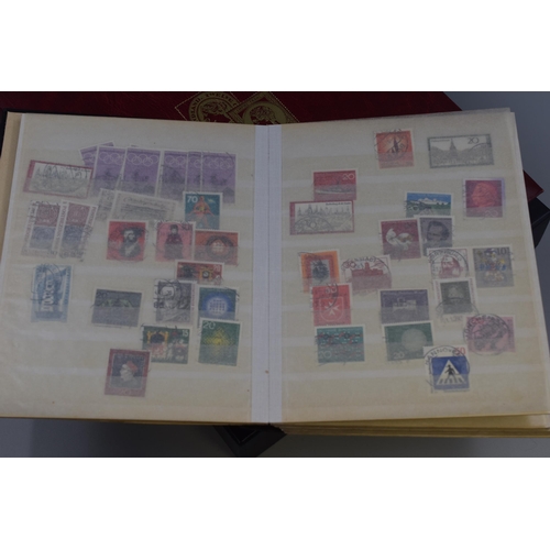 377 - Two Stock Books and One Album of German Stamps