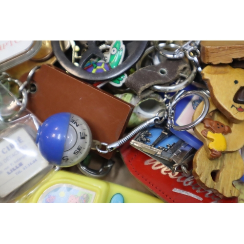 386 - Very Large Selection of Collectable Keyrings