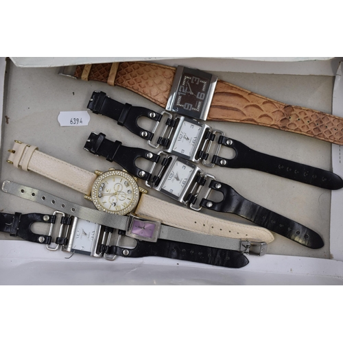 396 - A Selection of Sixteen Ladies Quartz Watches, In Working Order