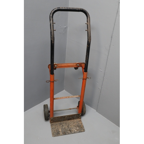 592 - A Metal Sack Truck, With Removable Handle