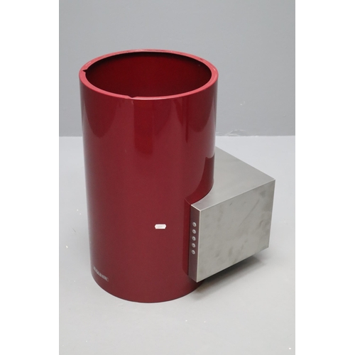 594 - A Faber Kitchen Extractor Fan, In Crimson. Untested