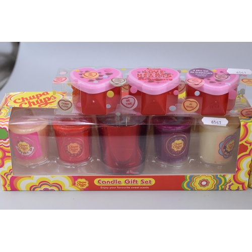 410 - Selection of New items to include Starlytes Candle Gift Set, Chupa Chups Candle Gift Sets and Love H... 