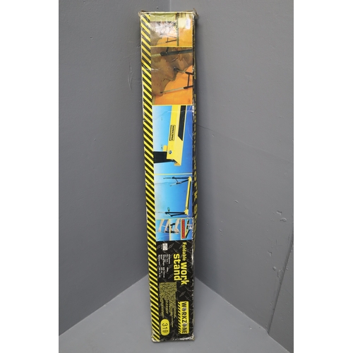 604 - Sealed Boxed Workzone Foldable Work Stand unchecked